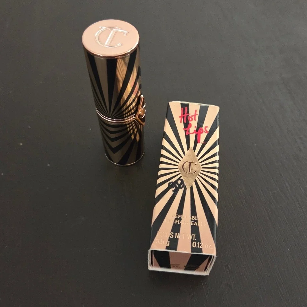 Charlotte Tilbury Hot Lips‎ 2 Lipstick Amazing Amal Matte Berry Pink 3.5g NIB